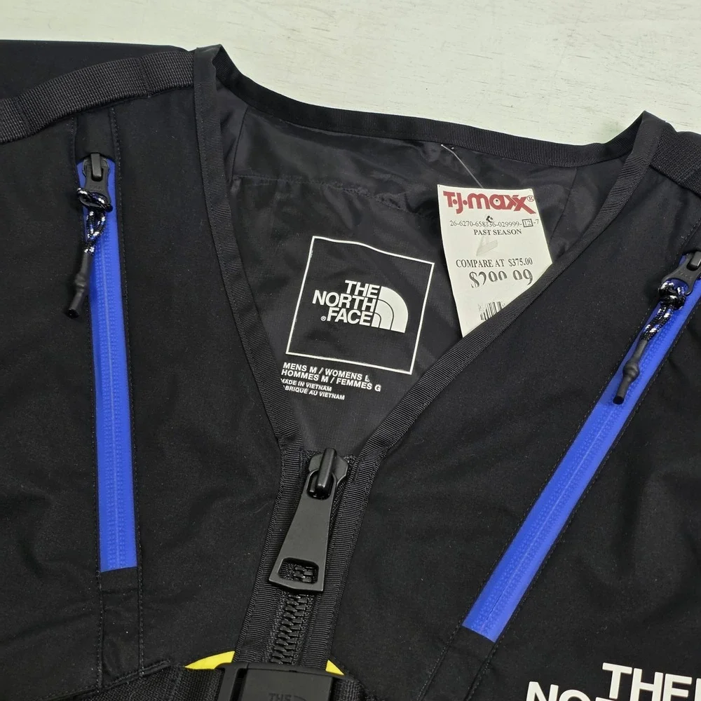 The North Face BLS 3L Vest‎ Lemon Black Unisex Women's L Men's M Layering Rare!